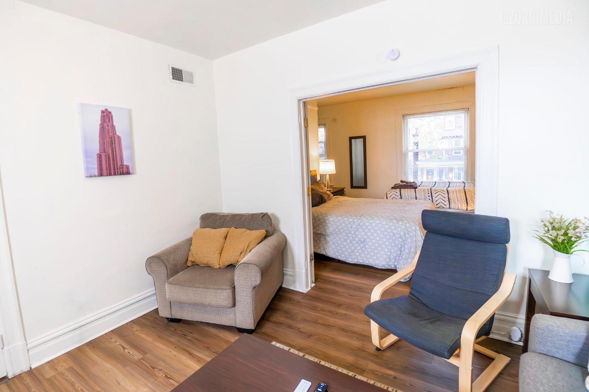 Stylish Apt - 2 Queen Bed - Easy Hospital Access Pittsburgh Dış mekan fotoğraf