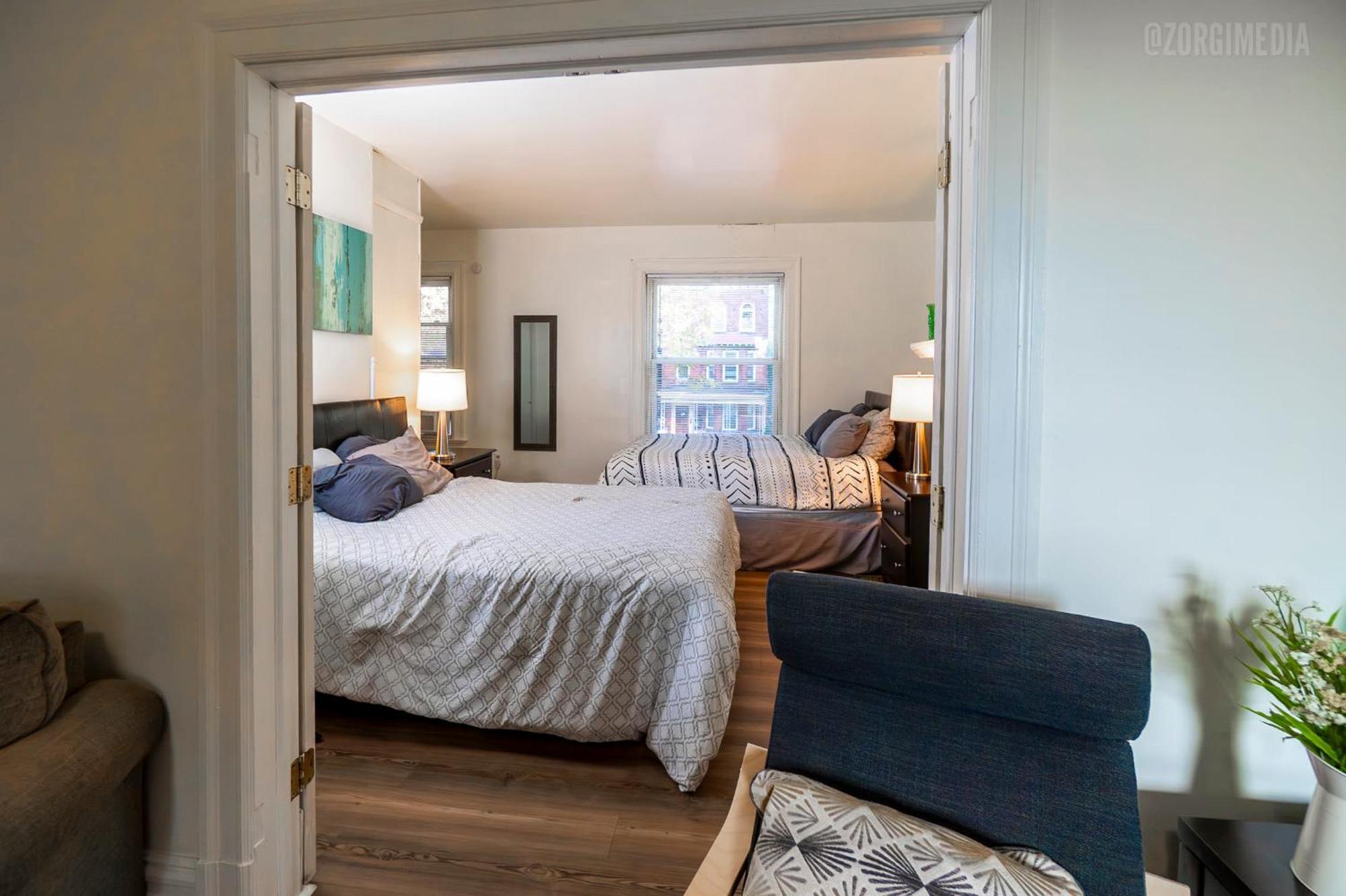 Stylish Apt - 2 Queen Bed - Easy Hospital Access Pittsburgh Dış mekan fotoğraf