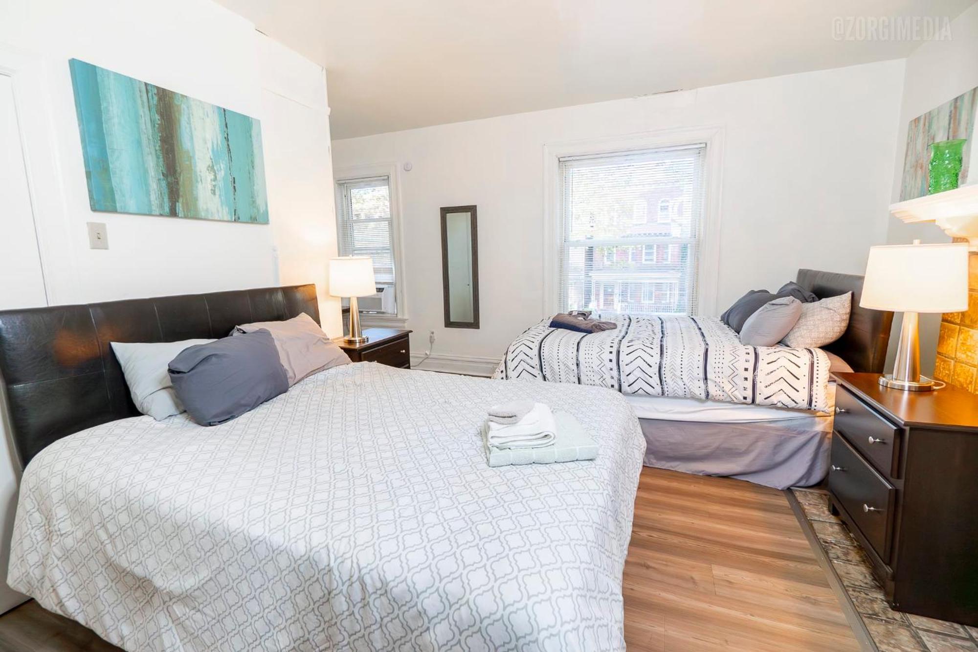 Stylish Apt - 2 Queen Bed - Easy Hospital Access Pittsburgh Dış mekan fotoğraf